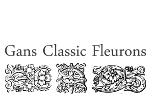 Bring Timeless Elegance to Your Designs with Gans Classic Fleurons