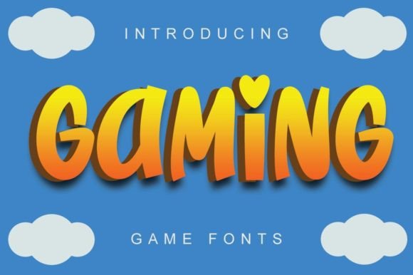 Gaming: The Fun, Bold Font for Playful Branding