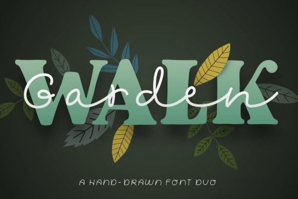 Garden Walk: A Font Duo for Elegant Branding