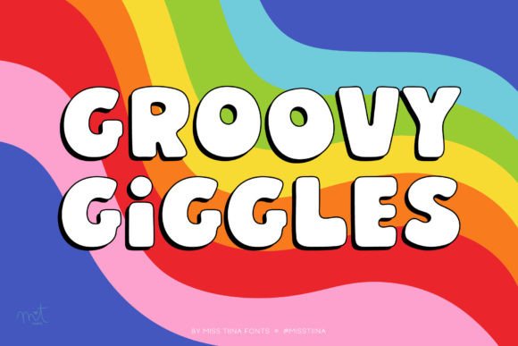 Groovy Giggles: The Display Font for Lighthearted Branding
