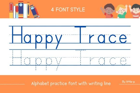 Happy Trace: The Creative Font for Educational Design