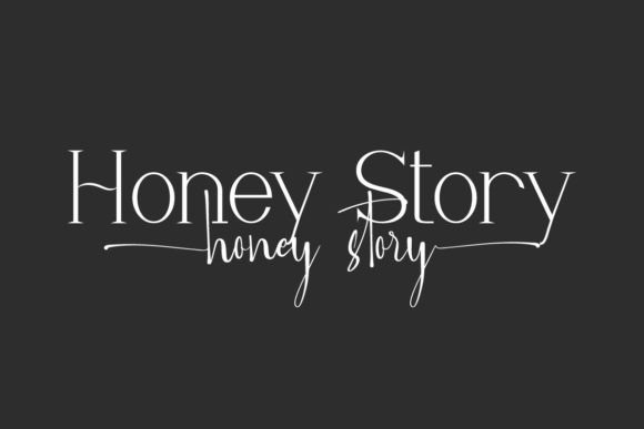 Honey Story: The Luxury Font Duo for Timeless Branding
