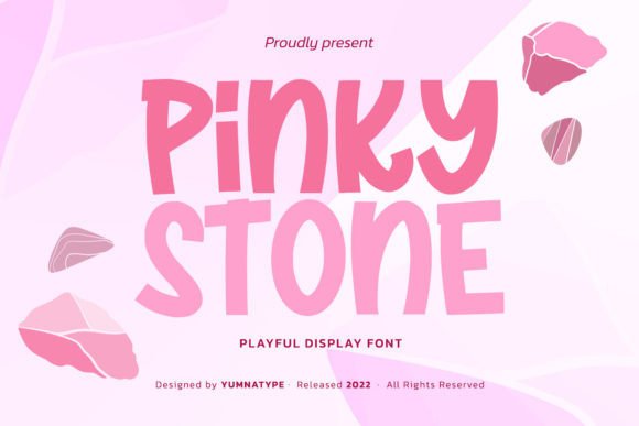 Pinky Stone: The Playful Display Font with Professional Polish