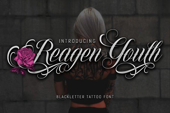 Reagen Youth: The Modern Blackletter Script for Bold Branding