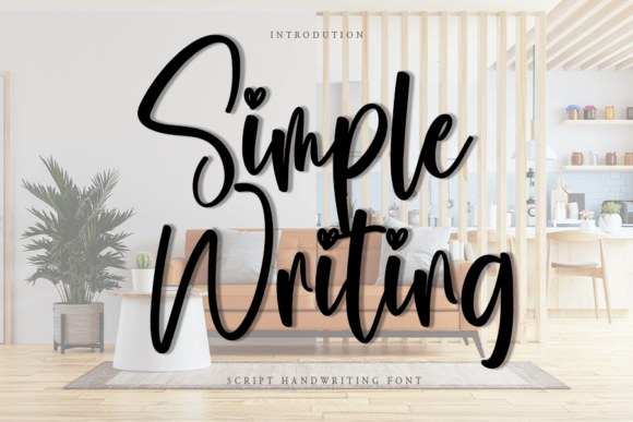 Simple Writing: A Handwritten Font That Brings Warmth to Any Project