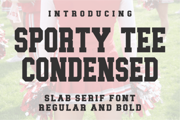 Sporty Tee Condensed: A Bold Font for Dynamic Designs