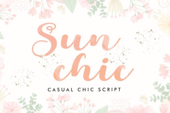Sunchic: A Bold Script Font for Modern Branding