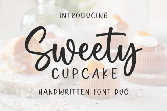 Sweet Cupcake: A Font Pairing That Feels Handcrafted