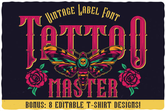 Tattoo Master: The Blackletter Font That Commands Attention